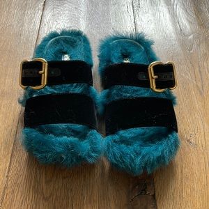PRADA Fur sandal